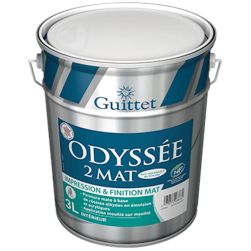 Guittet Odyssée 2 Mat Peinture Impression et Finition Murs et Plafonds anti moisissures