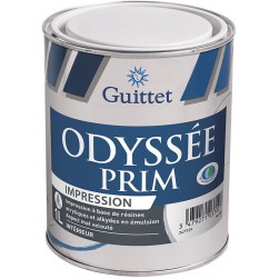 Guittet Odyssée Prim Peinture d'Impression Murs Plafonds et Boiseries - Intérieur - Blanc