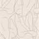 Papier Peint Académie Beige et Blanc – Gallery de Casadéco - réf. GLRY86101108