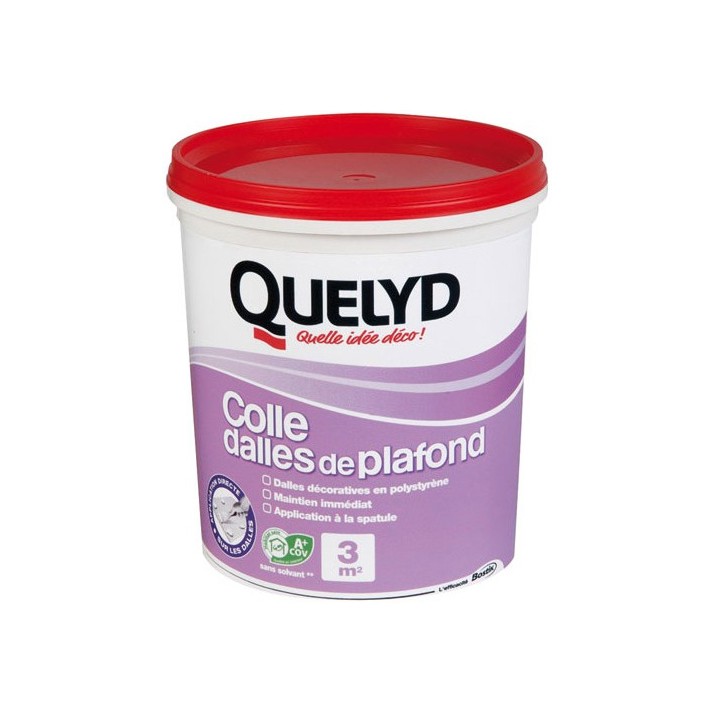 Colle dalles de plafond