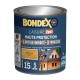 Bondex Lasure 2 en 1 Haute Protection – Anti UV/ Anti Humidité – Fongicide - Finition Mat velouté