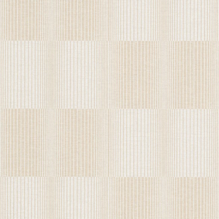 Papier Peint Vinyle Grainé sur Intissé Motif Damier Beige – Erismann - réf. 10214-14