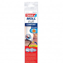 Bande calfeutrage pour bas de porte 1m x 15 mm TESA