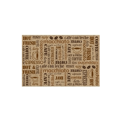 Tapis café 50cm x 75cm