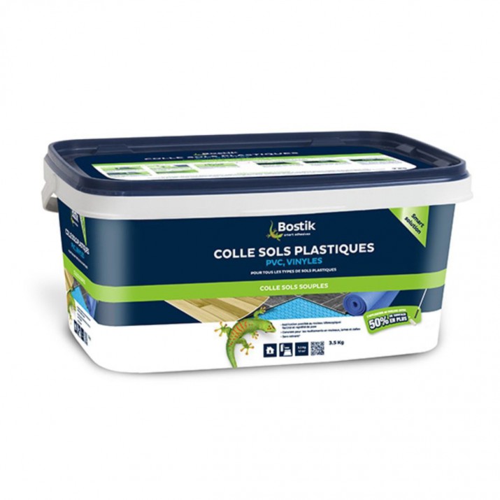 Bostik Colle Pour Sols Plastiques PVC & Vinyles 3,5kg