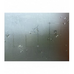 Novotex Film Vitrostatique pour Vitrage Mosaïc - Motif Gaufré – 45cm x 2m