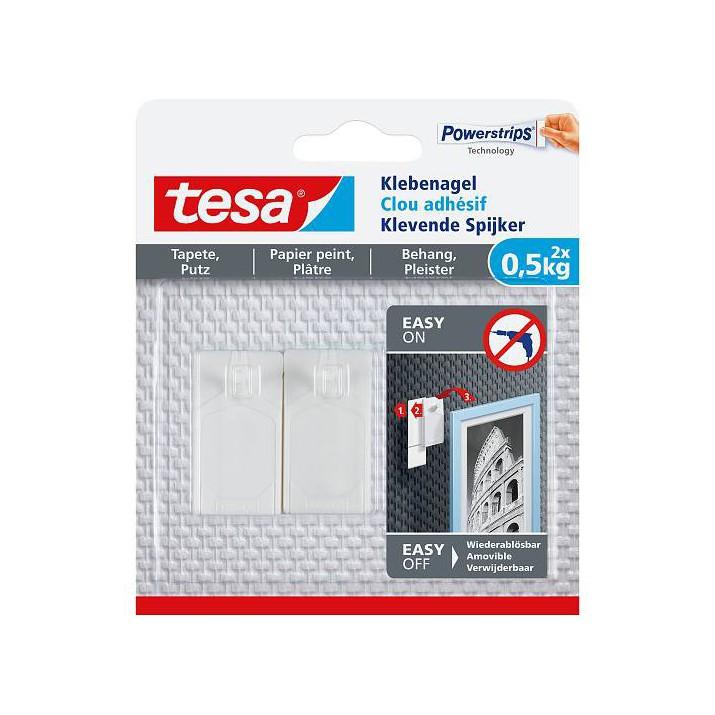 Clou adhésif pour papier peint et plâtre 0,5kg