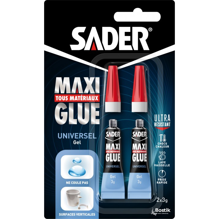 Sader Maxiglue Gel 2x3g