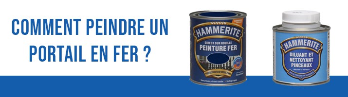 Comment peindre un portail en Fer ? 