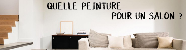 Quelle peinture pour un salon ? 
