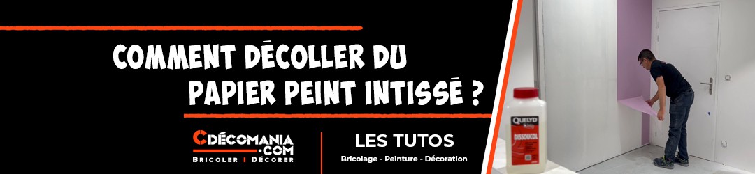 Tuto N°20 - Comment Décoller du Papier Peint Intissé ? 